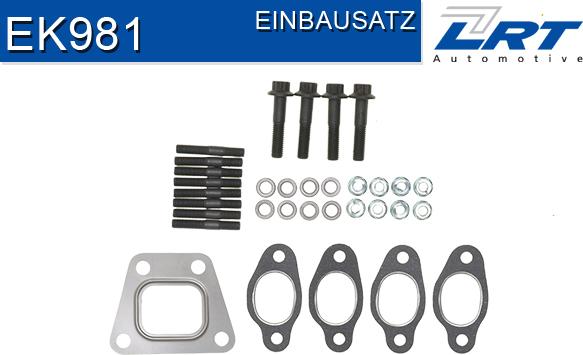 LRT EK981 - Монтажний комплект, випускний колектор autocars.com.ua