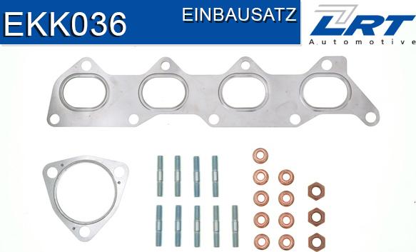 LRT EKK036 - Монтажный комплект, катализатор autodnr.net