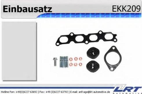 LRT EKK209 - Монтажний комплект, каталізатор autocars.com.ua