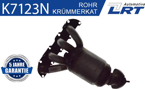 LRT K7123N - Каталізатор колектора autocars.com.ua