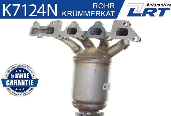 LRT K7124N - Каталізатор колектора autocars.com.ua