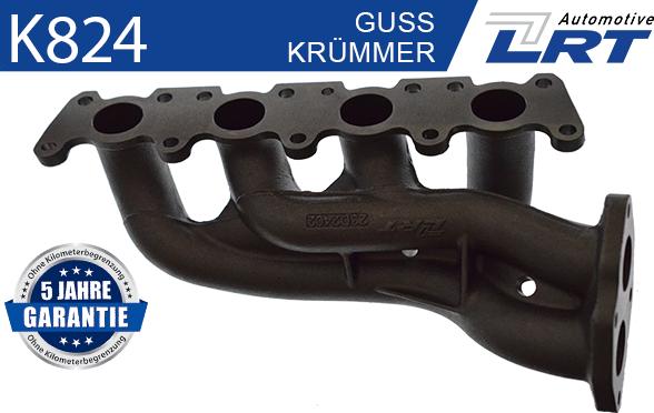 LRT K824 - Колектор, система випуску autocars.com.ua