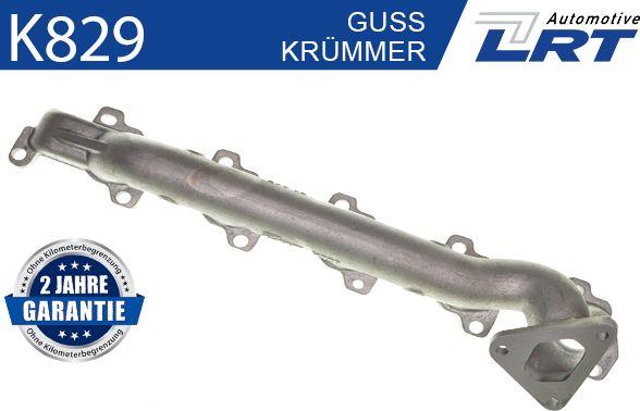 LRT K829 - Колектор, система випуску autocars.com.ua