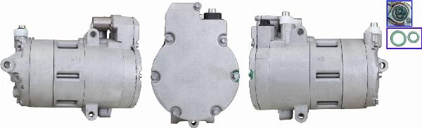 LUCAS ACP01256 - Компресор, кондиціонер autocars.com.ua