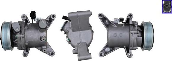 LUCAS ACP01327 - Компресор, кондиціонер autocars.com.ua