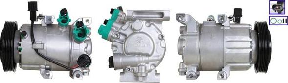 LUCAS ACP01408 - Компресор, кондиціонер autocars.com.ua