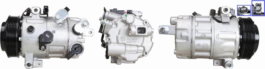 LUCAS ACP01456 - Компресор, кондиціонер autocars.com.ua