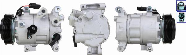 LUCAS ACP01459 - Компресор, кондиціонер autocars.com.ua