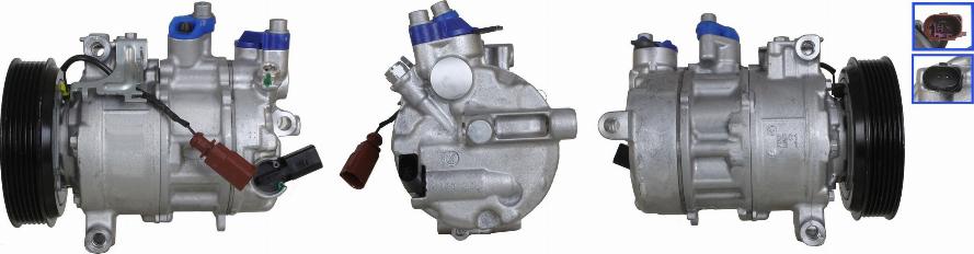 LUCAS ACP01469 - Компресор, кондиціонер autocars.com.ua