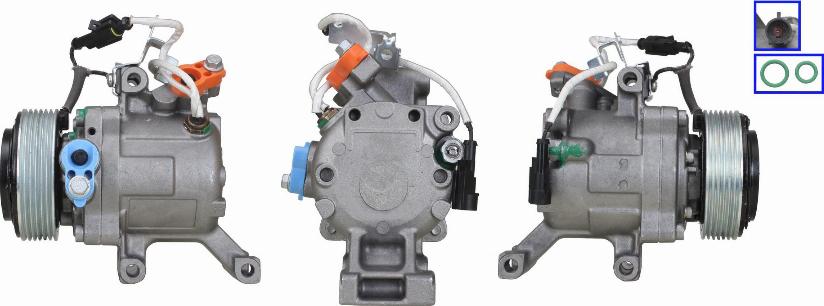 LUCAS ACP01517 - Компресор, кондиціонер autocars.com.ua