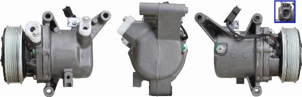 LUCAS ACP01530 - Компресор, кондиціонер autocars.com.ua