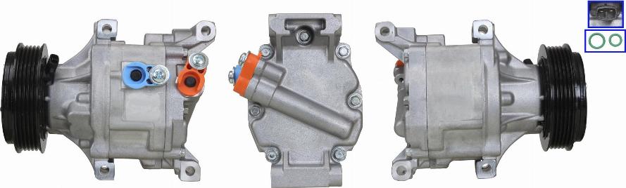 LUCAS ACP01558 - Компресор, кондиціонер autocars.com.ua