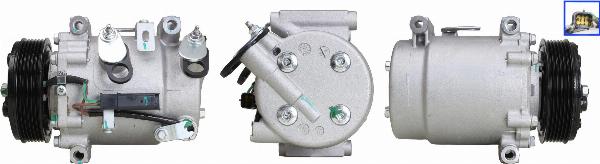 LUCAS ACP01573 - Компресор, кондиціонер autocars.com.ua