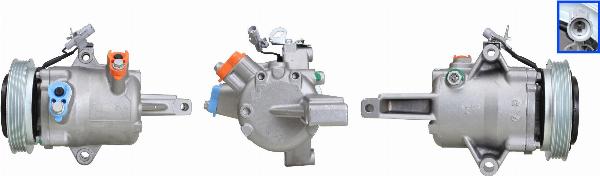 LUCAS ACP01579 - Компресор, кондиціонер autocars.com.ua