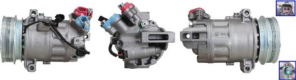 LUCAS ACP01586 - Компресор, кондиціонер autocars.com.ua