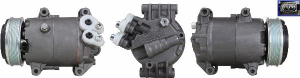 LUCAS ACP01587 - Компресор, кондиціонер autocars.com.ua