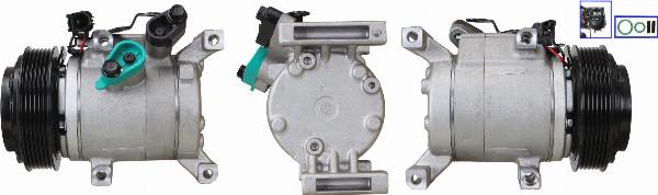 LUCAS ACP01593 - Компресор, кондиціонер autocars.com.ua