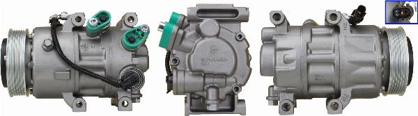 LUCAS ACP01610 - Компресор, кондиціонер autocars.com.ua