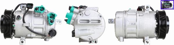 LUCAS ACP01617 - Компресор, кондиціонер autocars.com.ua