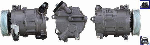 LUCAS ACP01632 - Компресор, кондиціонер autocars.com.ua