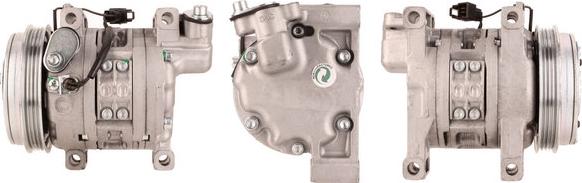 LUCAS ACP260 - Компресор, кондиціонер autocars.com.ua