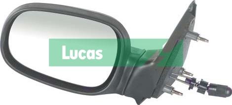 LUCAS ADM127 - Зовнішнє дзеркало autocars.com.ua