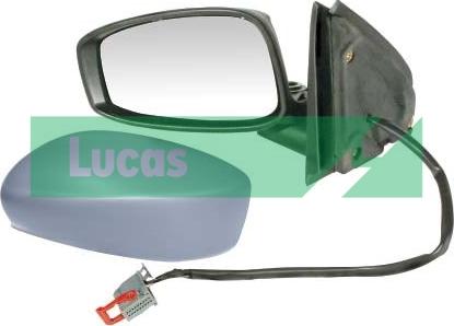 LUCAS ADP318 - Зовнішнє дзеркало autocars.com.ua