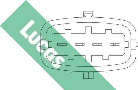 LUCAS FDM574 - Датчик потоку, маси повітря autocars.com.ua