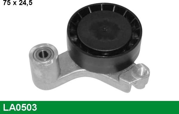 LUCAS LA0503 - Паразитний / провідний ролик, поліклиновий ремінь autocars.com.ua