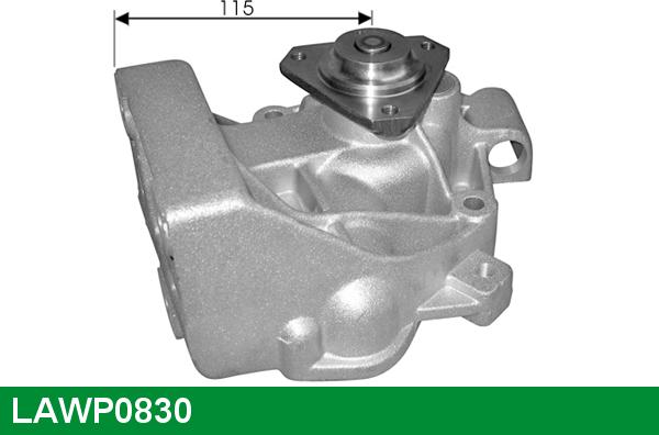 LUCAS LAWP0830 - Водяной насос avtokuzovplus.com.ua