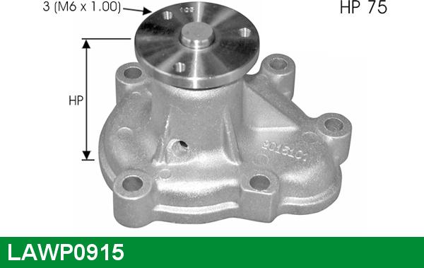 LUCAS LAWP0915 - Водяной насос avtokuzovplus.com.ua