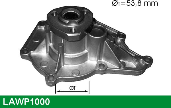 LUCAS LAWP1000 - Водяной насос avtokuzovplus.com.ua