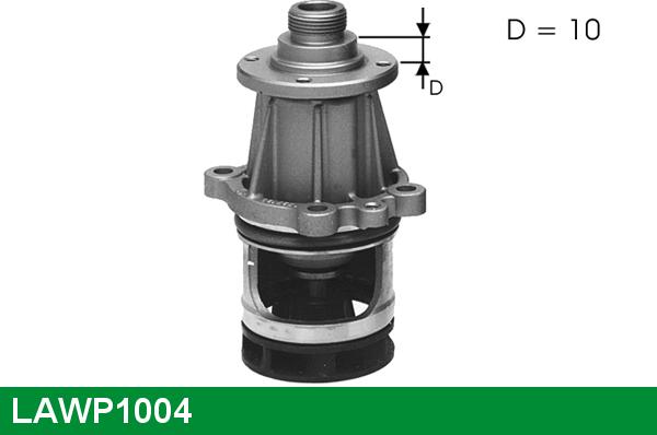 LUCAS LAWP1004 - Водяний насос autocars.com.ua