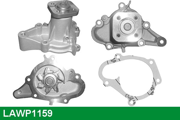 LUCAS LAWP1159 - Водяний насос autocars.com.ua