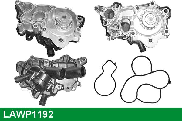 LUCAS LAWP1192 - Водяной насос avtokuzovplus.com.ua