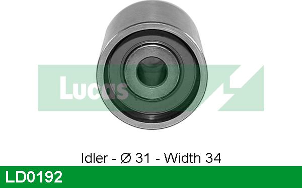 LUCAS LD0192 - Натяжной ролик, ремень ГРМ avtokuzovplus.com.ua