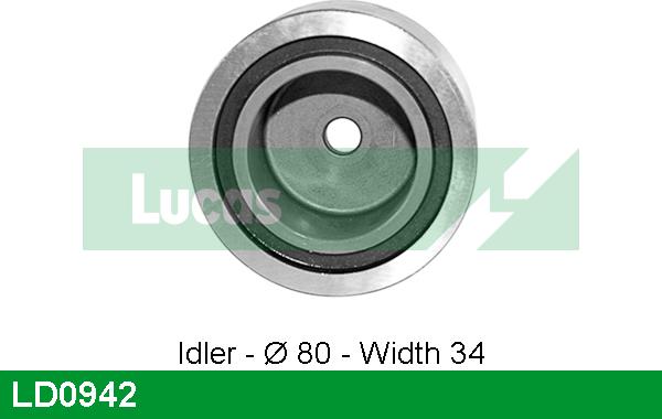 LUCAS LD0942 - Натяжной ролик, ремень ГРМ avtokuzovplus.com.ua