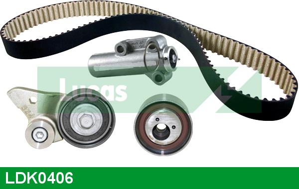 LUCAS LDK0406 - Комплект ременя ГРМ autocars.com.ua