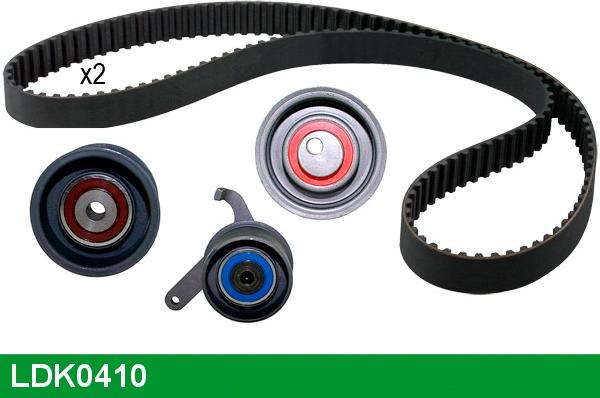 LUCAS LDK0410 - Комплект ременя ГРМ autocars.com.ua