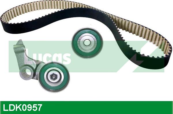 LUCAS LDK0957 - Комплект ременя ГРМ autocars.com.ua