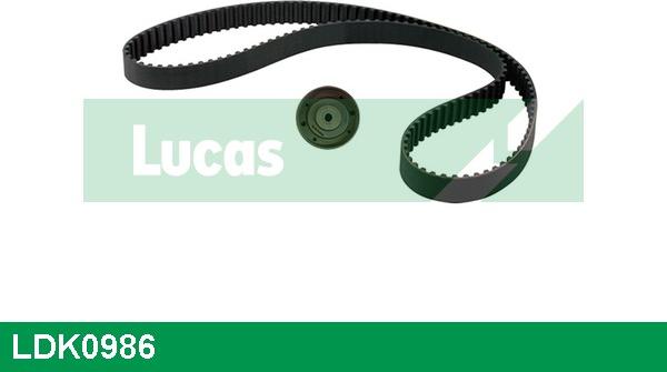 LUCAS LDK0986 - Комплект ремня ГРМ avtokuzovplus.com.ua