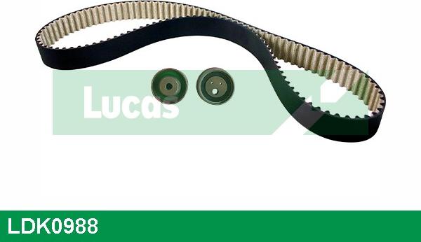 LUCAS LDK0988 - Комплект ременя ГРМ autocars.com.ua