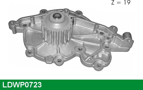 LUCAS LDWP0723 - Водяной насос avtokuzovplus.com.ua