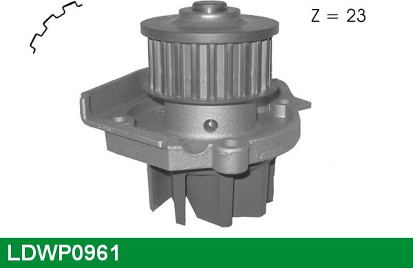 LUCAS LDWP0961 - Водяной насос avtokuzovplus.com.ua