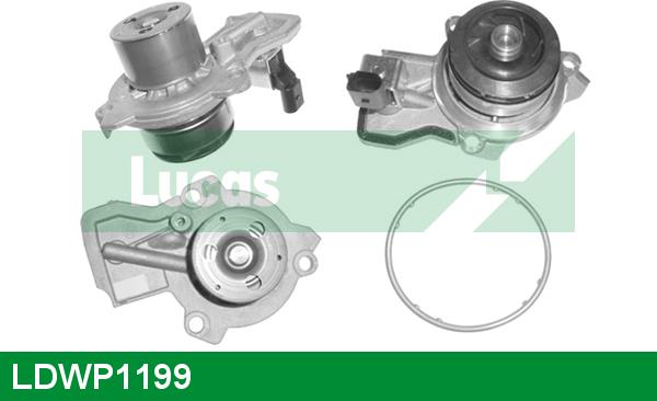 LUCAS LDWP1199 - Водяний насос autocars.com.ua