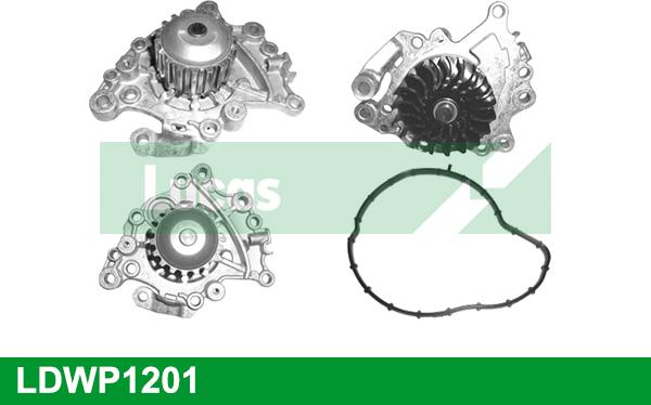 LUCAS LDWP1201 - Водяний насос autocars.com.ua