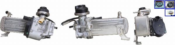 LUCAS LEV4393 - Клапан повернення ОГ autocars.com.ua