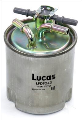 LUCAS LFDF243 - Паливний фільтр autocars.com.ua