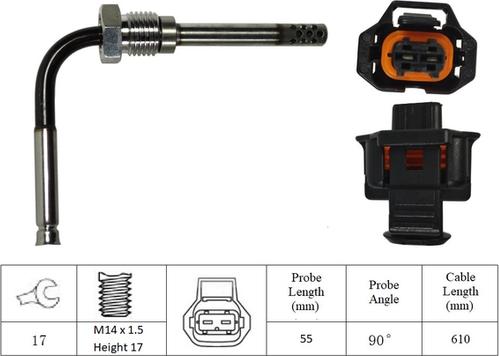 LUCAS LGS7052 - Датчик, температура выхлопных газов avtokuzovplus.com.ua