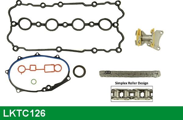 LUCAS LKTC126 - Комплект цепи привода распредвала avtokuzovplus.com.ua